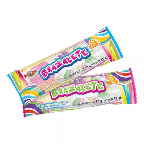 Las Delicias Brazalete Sabor Frutal 48Pz 480gr