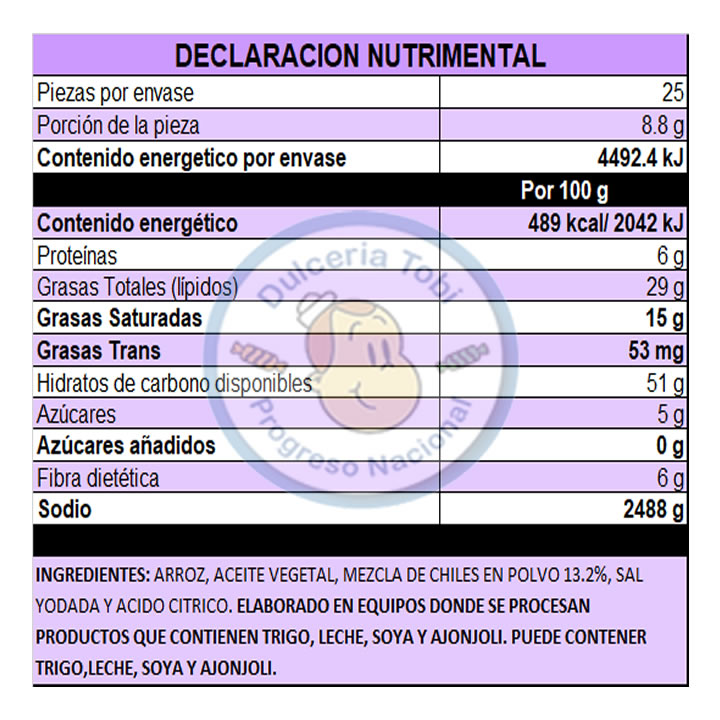 Kipi Bofitos Clásicos Botana De Arroz Horneada Sabor Chile Y Limon 25pz 220gr