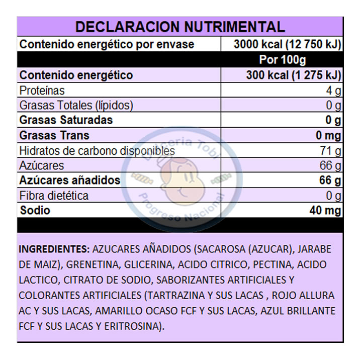 Gomitas Lucky Gummys Frutitas 1 Kg
