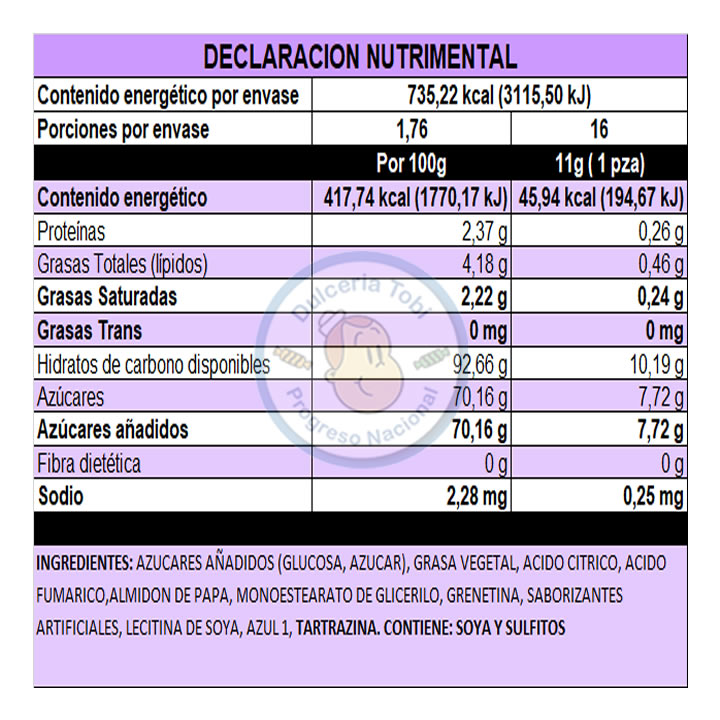 Winis Maxi Tubito Sirena Sabor Sandia 16 Piezas