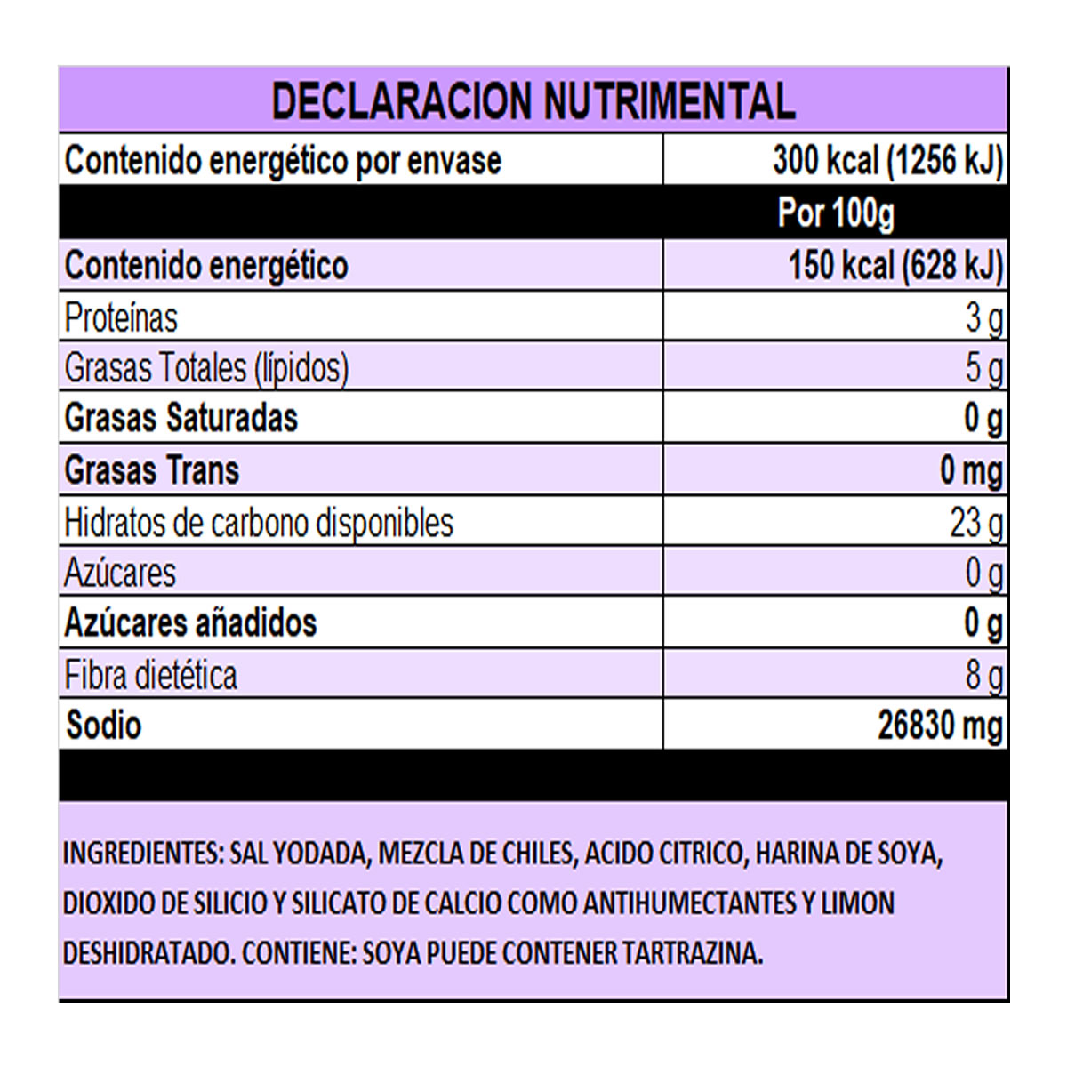 Miguelito Chilito En Polvo Sabor Sal Y Limon Botella 200gr