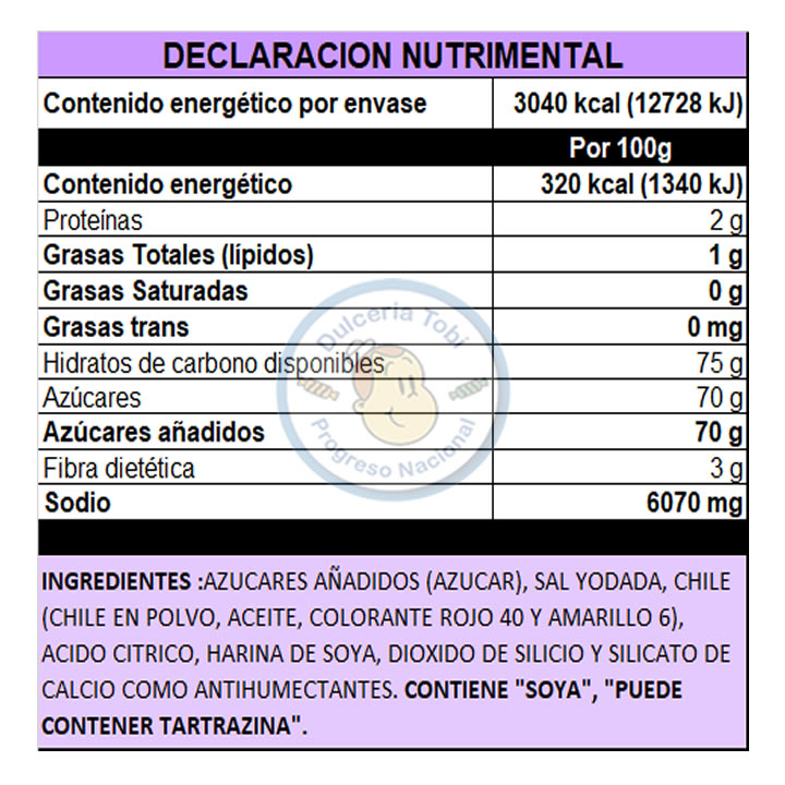 Miguelito Chilito En Polvo Original Enchilado Tarro De 950g