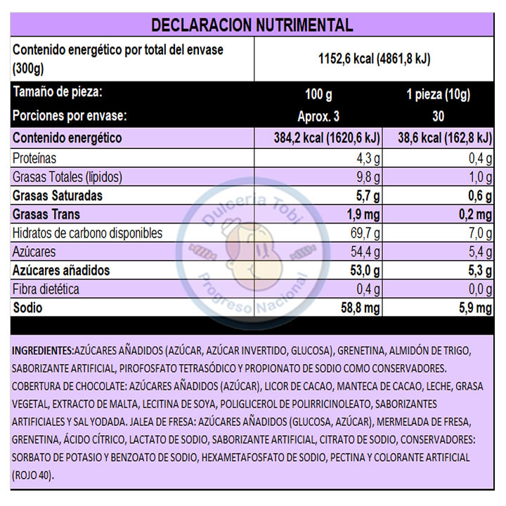 De La Rosa Malvavisco Mini Malvabon Fresa 30 Pzas
