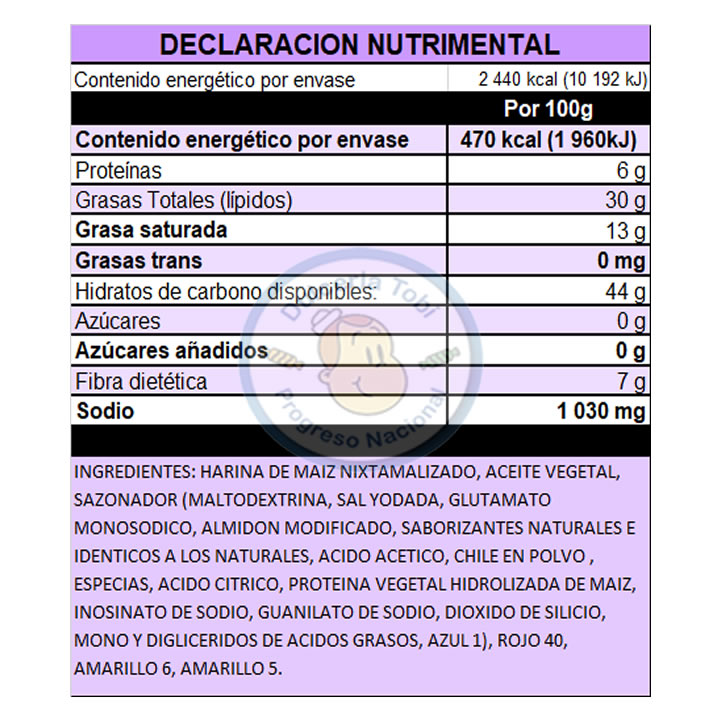 Totis Top Tops Salsa Negra Bolsa Con 10 piezas