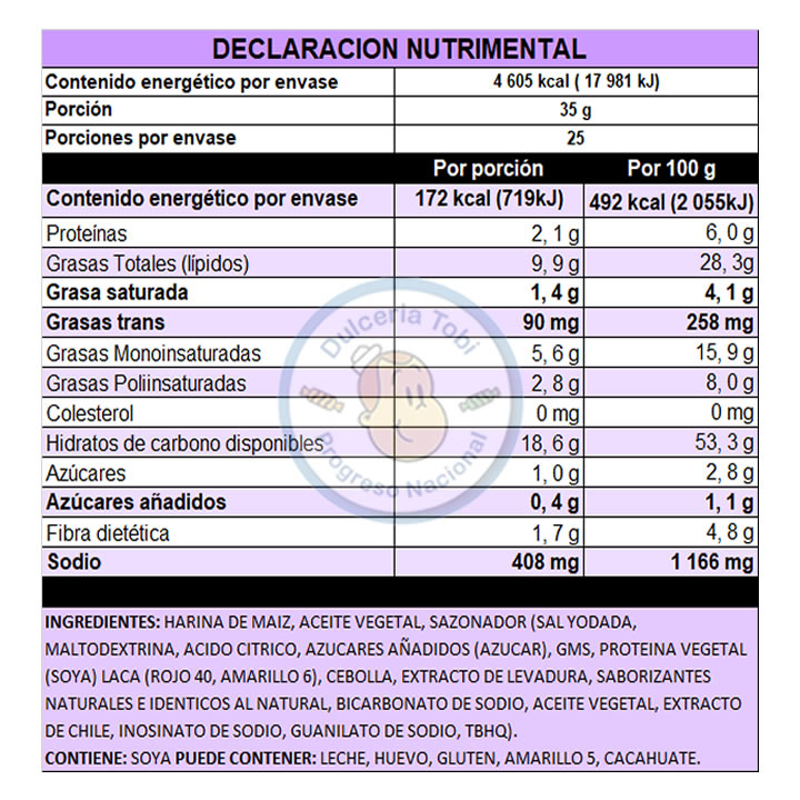 Takis Fuego Mini Con 25 piezas