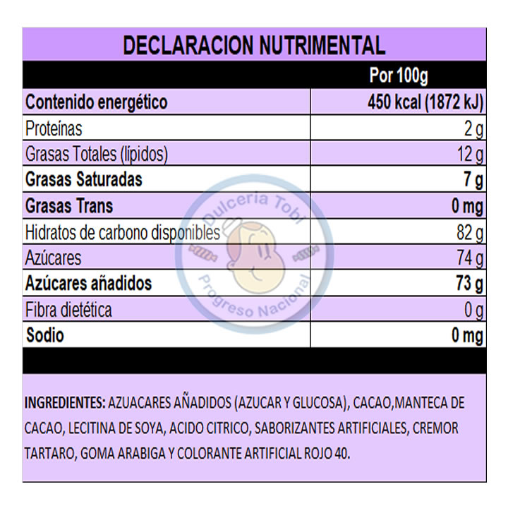 Laposse Caramelo Relleno Sabor Fresa Cubierto Con Chocolate 500g