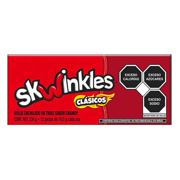 Skwinkles Clásicos De Chamoy 12 piezas