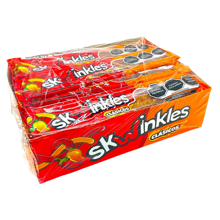 Skwinkles Clásicos De Mango/Chamoy 12 piezas
