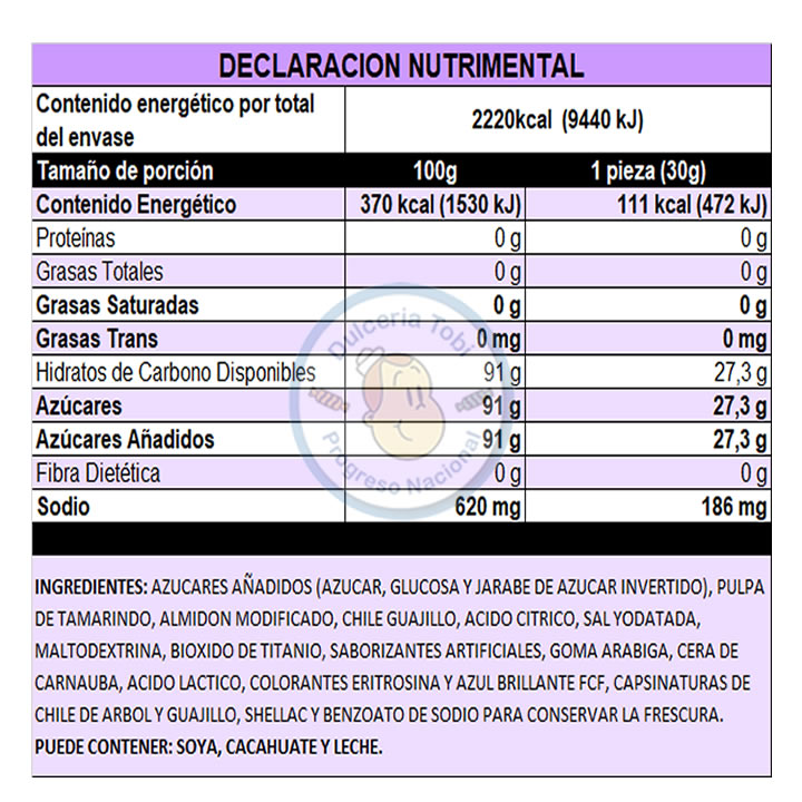 Pulparindots Chamoy De La Rosa 20 piezas