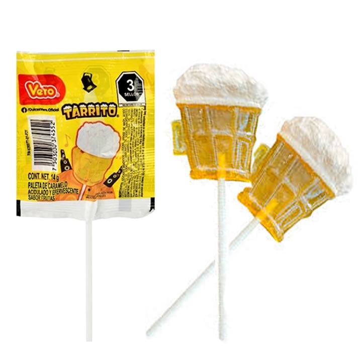 Vero Paleta De Tarrito 40 Piezas 560G