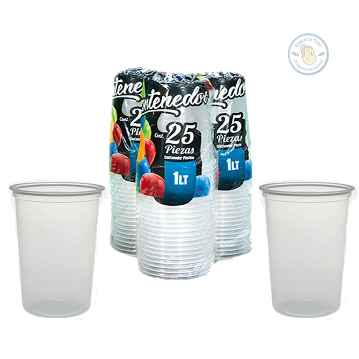 Vaso Reyma 1Lt 25 piezas