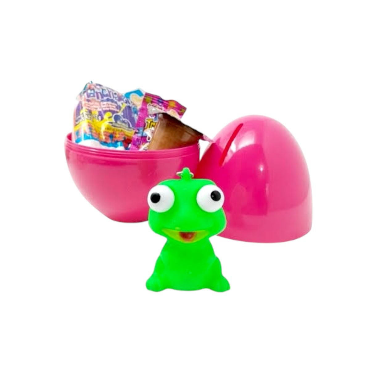 Las Delicias Animalojos Huevo Con Dulces Y Juguete 15gr C/u