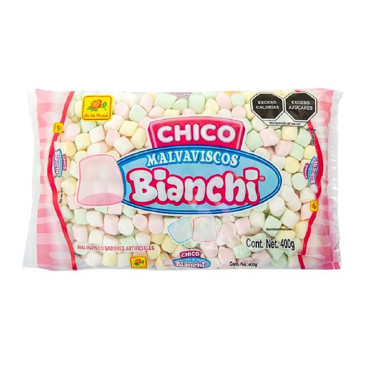 De La Rosa Malvaviscos Bianchi Miniaturas Colores, Sabores Artificiales 400gr