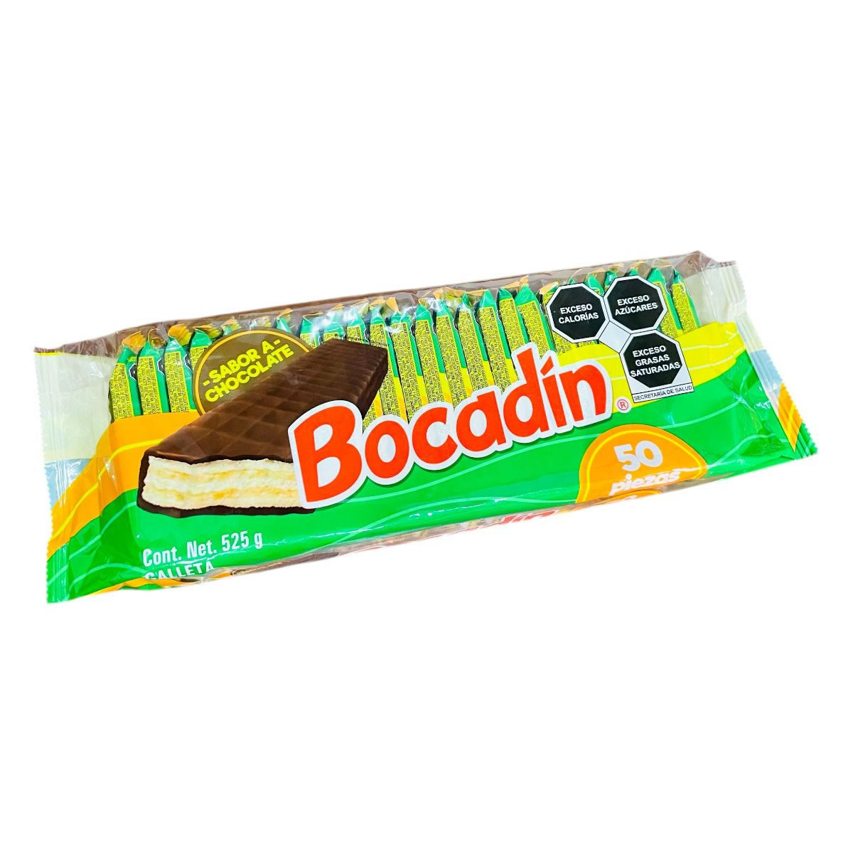 Bocadin Galleta Sabor A Chocolate 50 Piezas