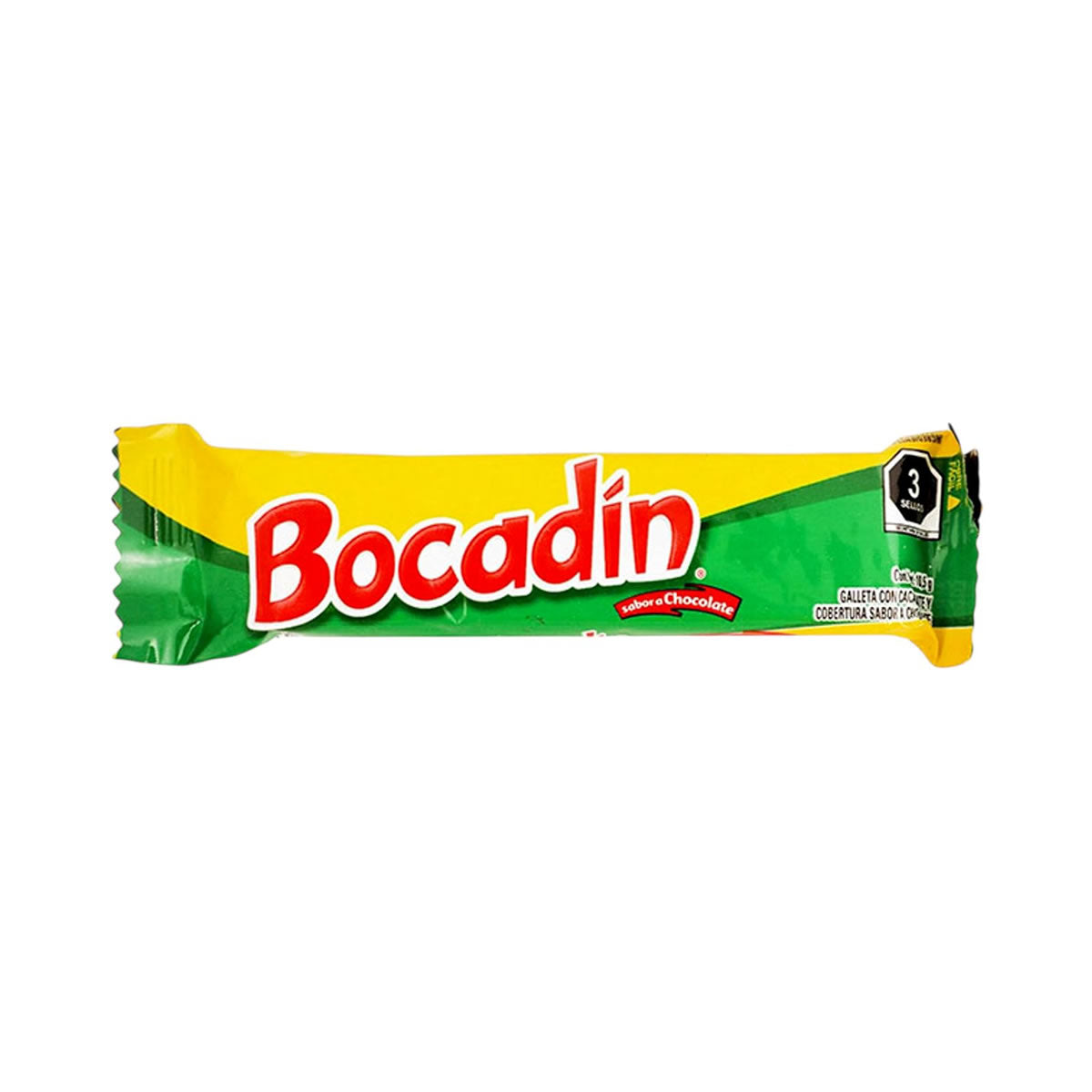 Bocadin Galleta Sabor A Chocolate 50 Piezas