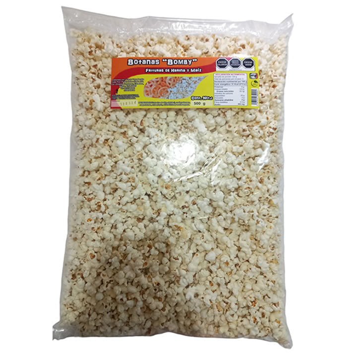 Bolsa De Palomitas Saladas Agranel De Maíz Natural 500g
