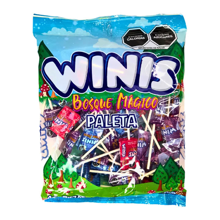 Winis Paleta Bosque Mágico Multisabor 40pz