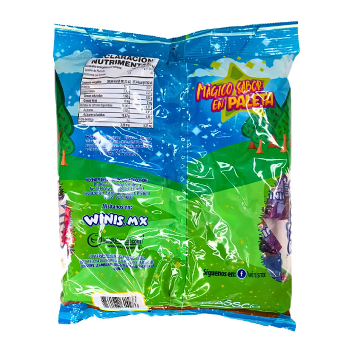 Winis Paleta Bosque Mágico Multisabor 40pz