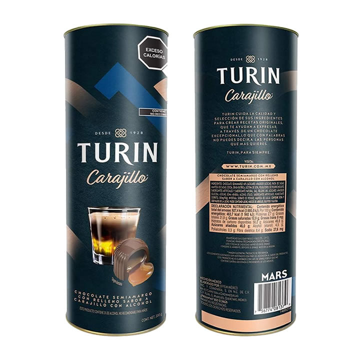 Turin Chocolate Carajillo Tubo 180g