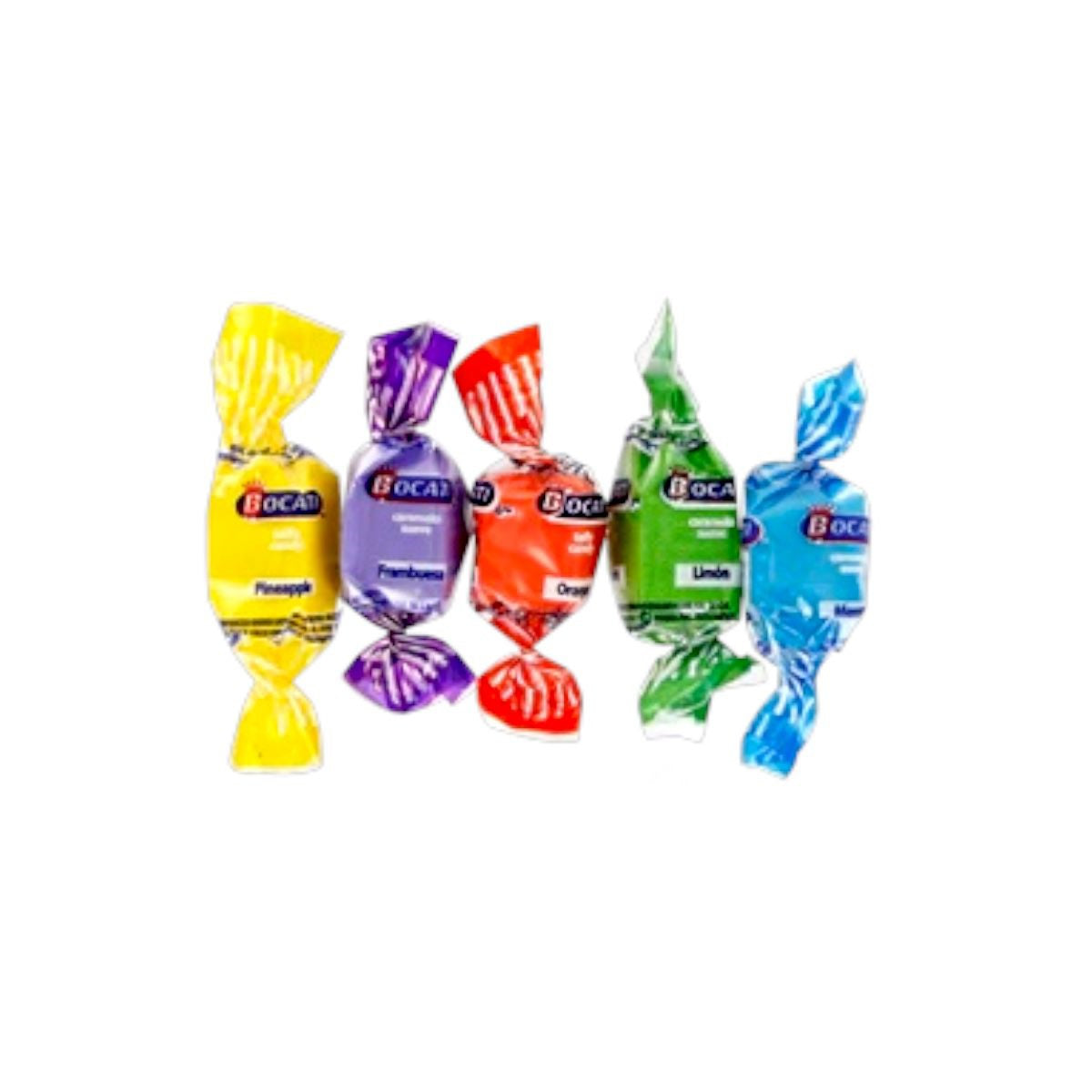 Bocati Caramelo Suave Sabores Surtidos 100Pz Con 420gr