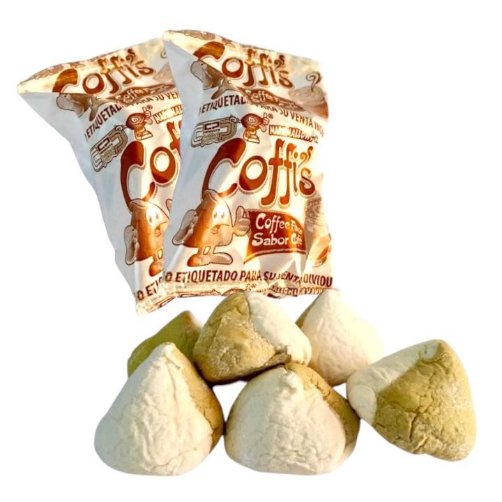 Malvavisco Coffis Sabor Café 50 Piezas 400gr