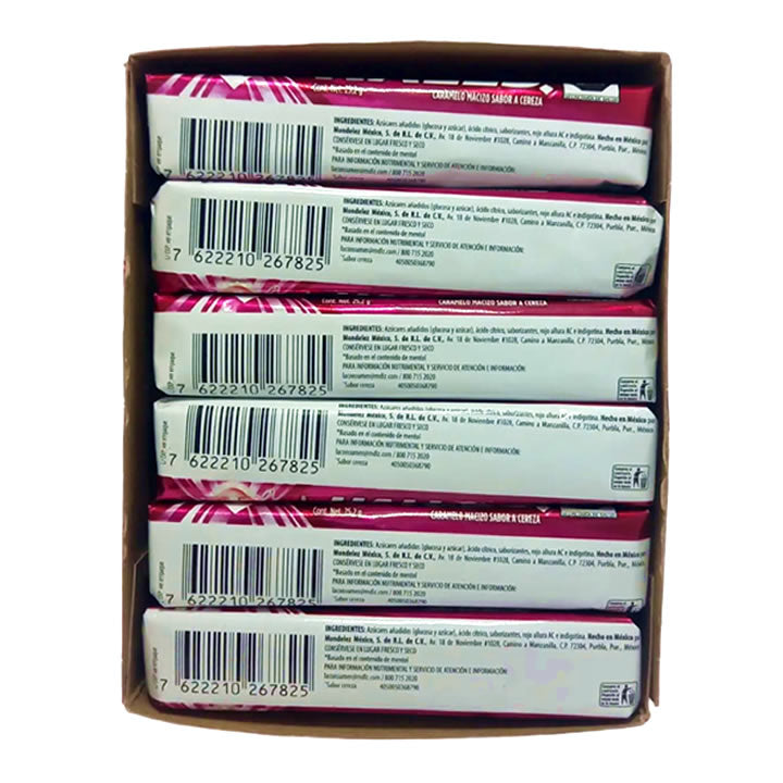 Halls Caramelo Macizo Sabor Cereza 12 Piezas