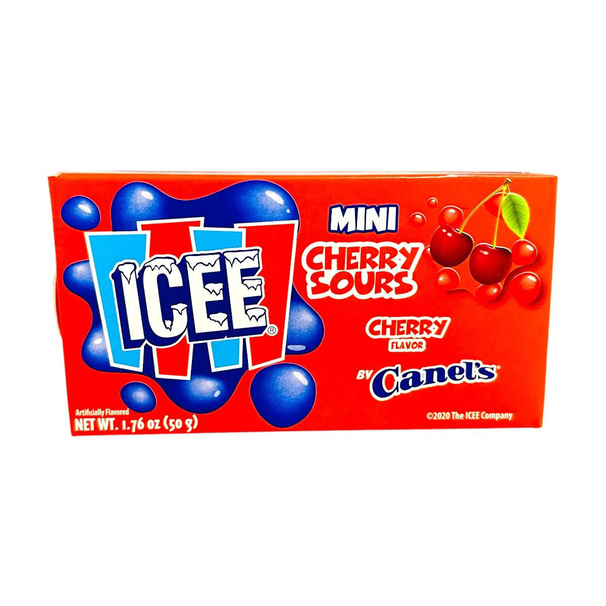 Icee Gomitas Mini Sabor Cereza Acidita 9 Piezas De 50gr C/una
