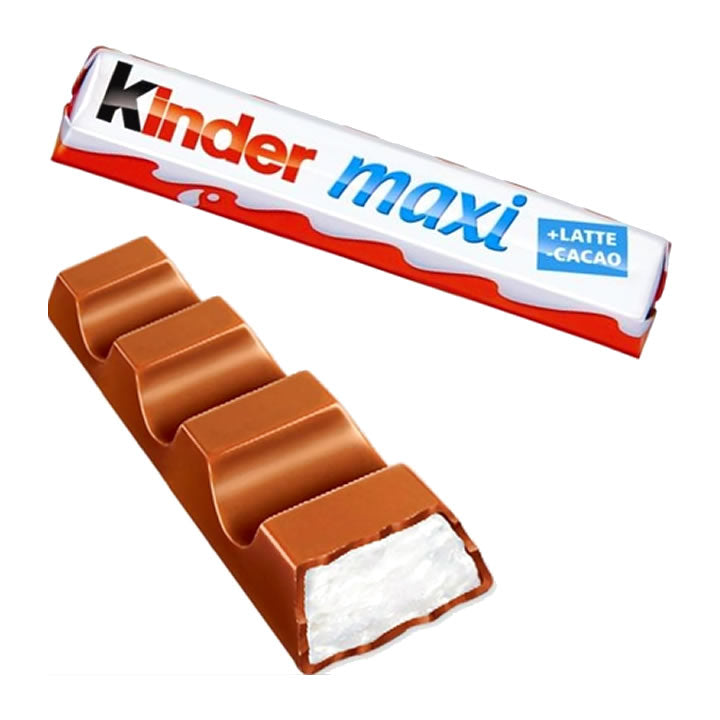 Kinder Maxi Chocolate Con Leche 10 Piezas
