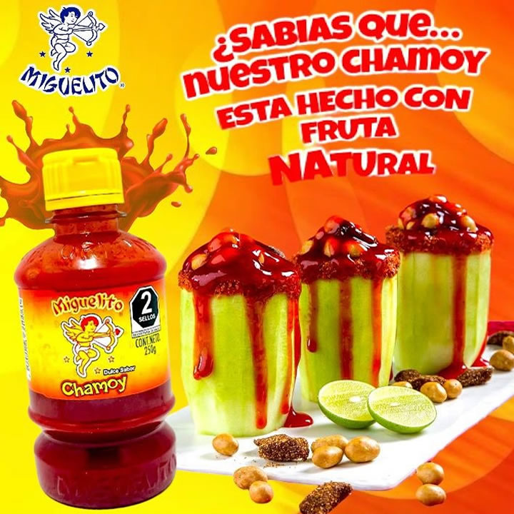 Miguelito Pulpa De Chamoy Liquido De 250gr