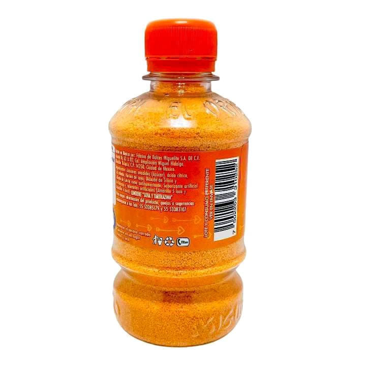 Miguelito Chilito En Polvo Sabor Naranja Botella De 250gr