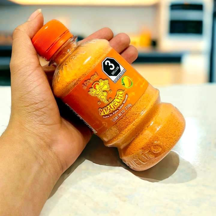 Miguelito Chilito En Polvo Sabor Naranja Botella De 250gr
