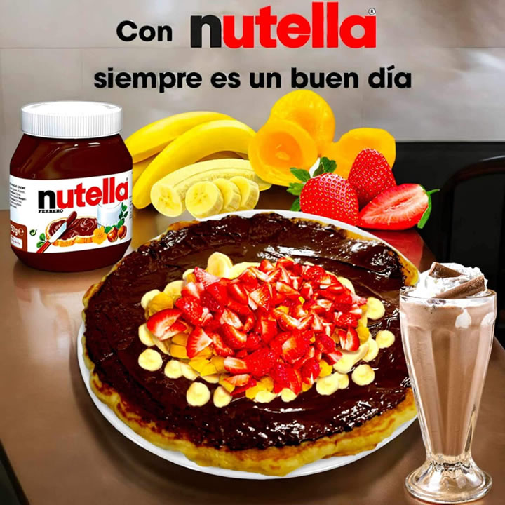 Nutella Crema De Avellanas Con Cacao 950G