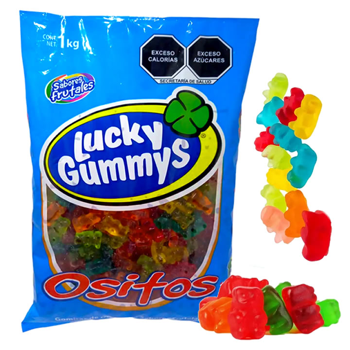 Gomitas Lucky Gummys Ositos 1 Kg