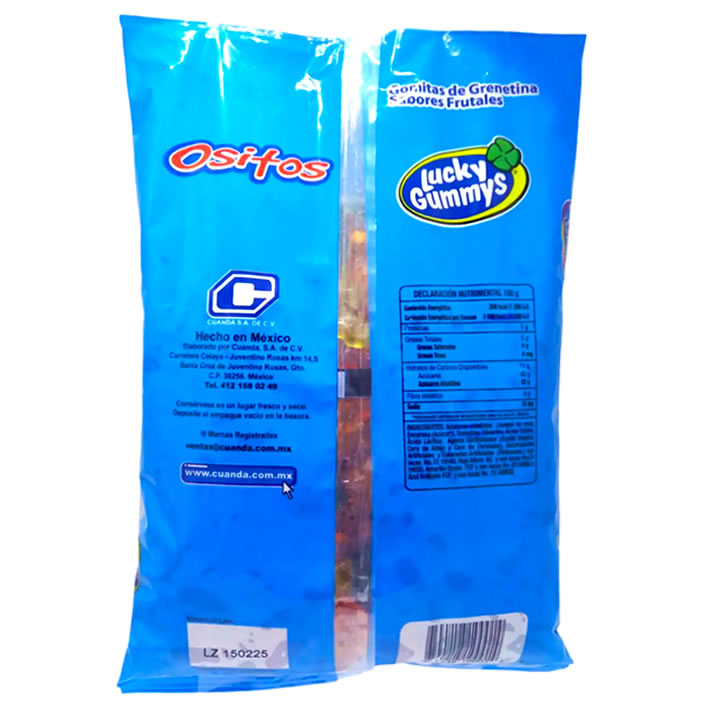 Gomitas Lucky Gummys Ositos 1 Kg