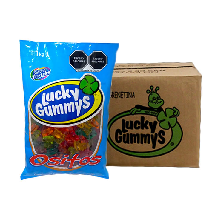 Gomitas Lucky Gummys Ositos 1 Kg