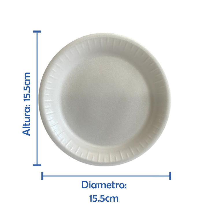 Reyma Plato Pastelero 006 Desechable 25 Piezas