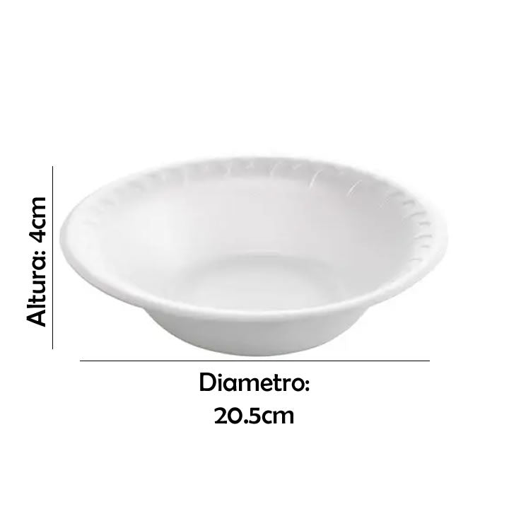 Reyma Plato Pozolero PH8 Desechable 25 Piezas