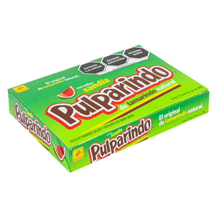 Pulparindo Sabor Sandia De La Rosa 20 Piezas De 14G C/u