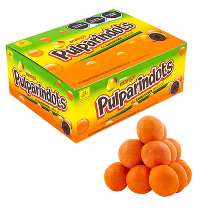 Pulparindots Mango De La Rosa 20 piezas