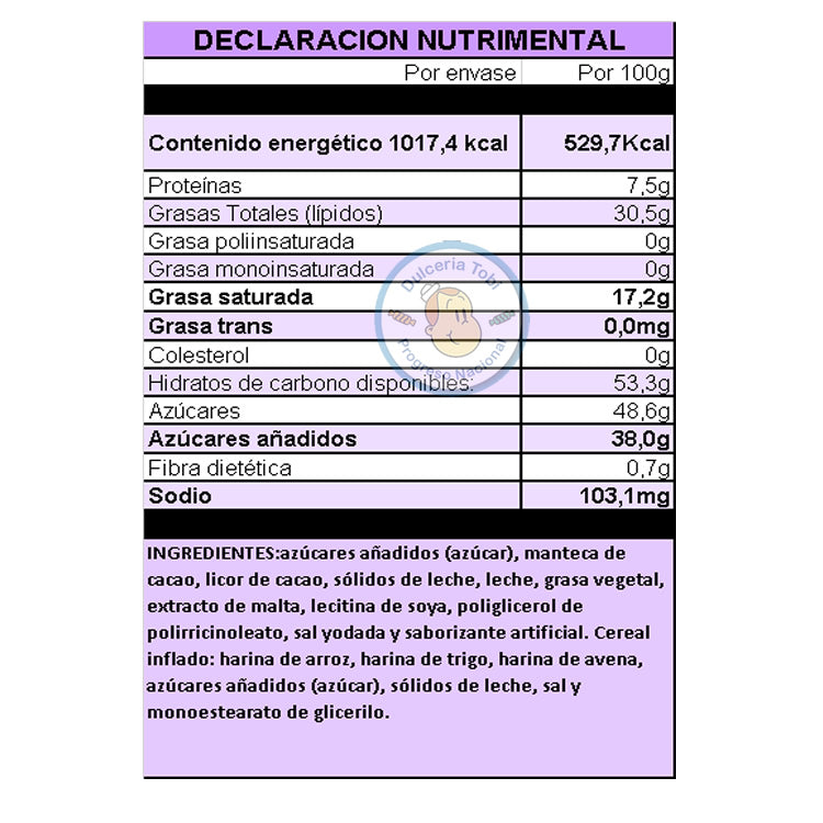 Chocolate Ranita Croa De La Rosa 12 Pzas