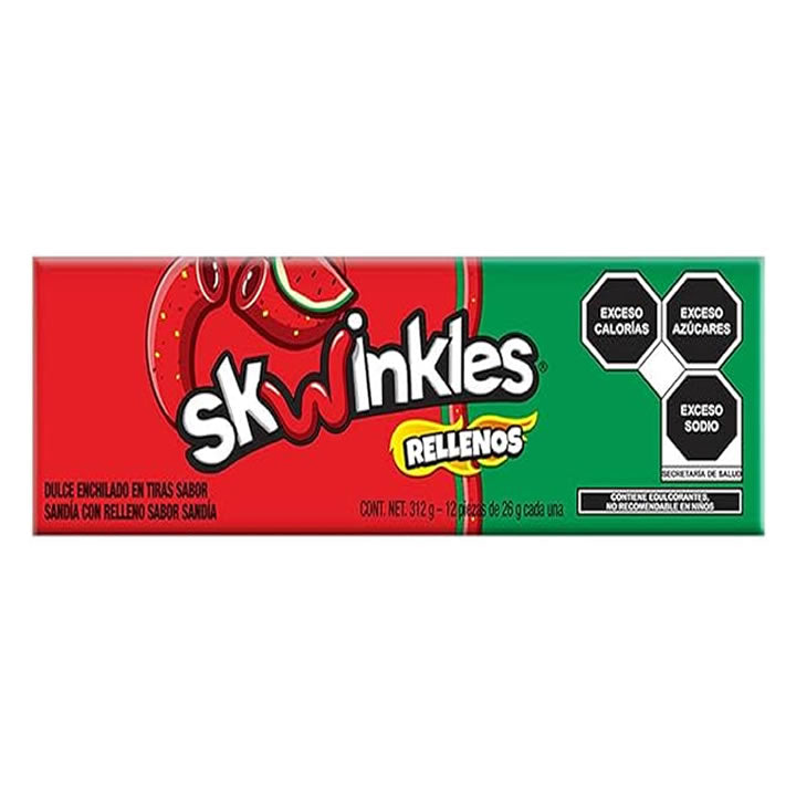 Skwinkles Rellenos De Sandia 12 piezas
