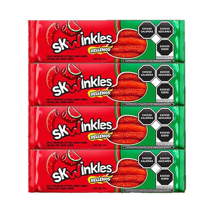 Skwinkles Rellenos De Sandia 12 piezas