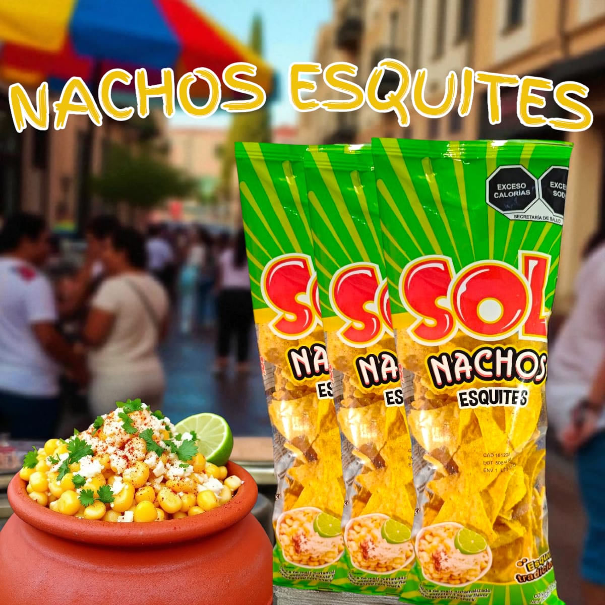 Sol Nachos Esquites Esquite Tradicional 100gr