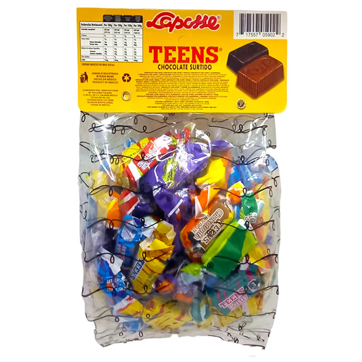 Laposse Teens Chocolate Surtido 500Gr