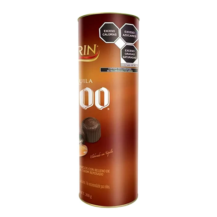 Turin Chocolate Tequila 1800 Tubo 180g