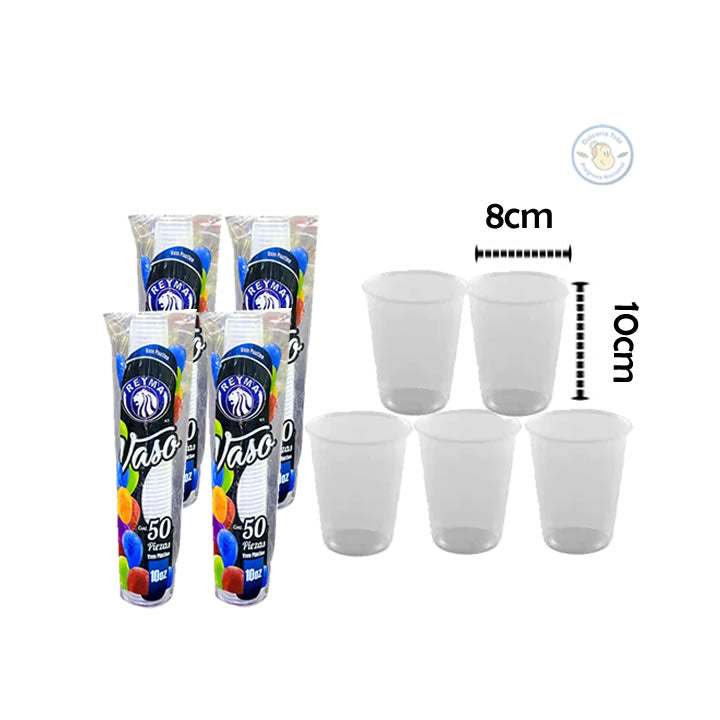 Vaso Reyma #10 50 piezas
