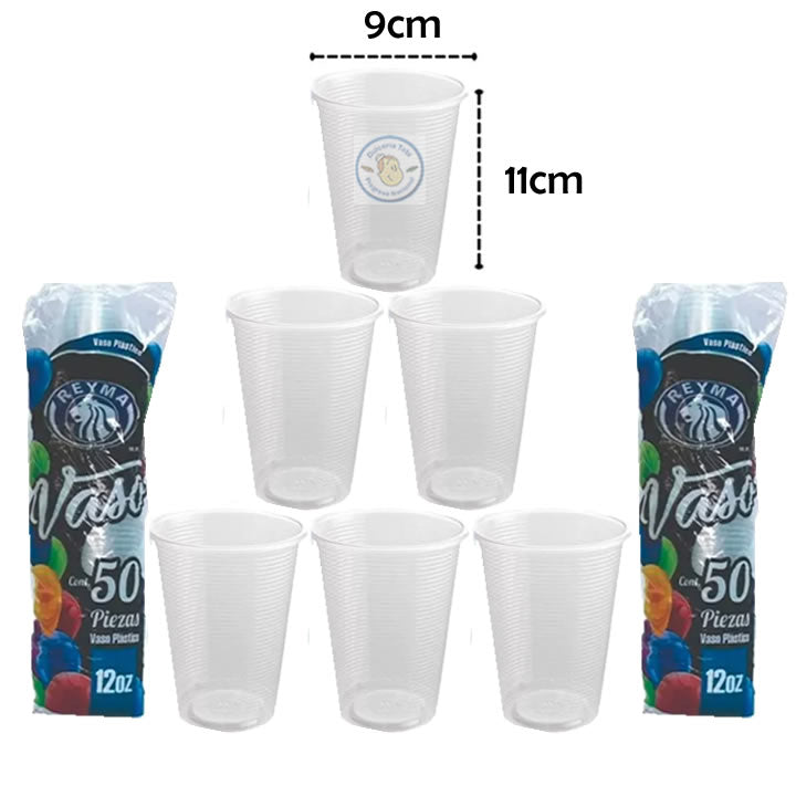 Vaso Reyma #12 50 piezas