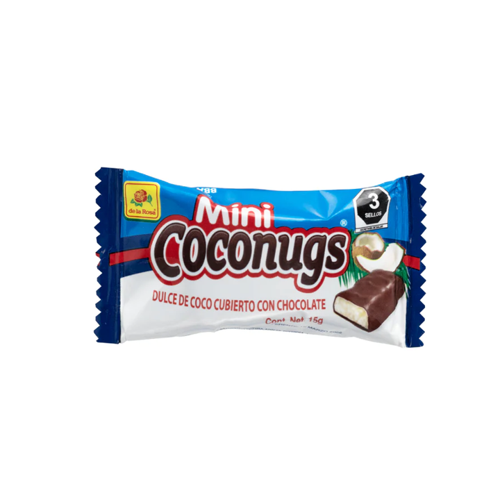 Chocolate Mini Coconugs De La Rosa 24 Pzs