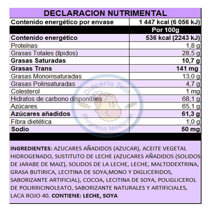 Ricolino Duvalin Trisabor (Avellana, Fresa Y Vainilla) 18 Piezas