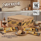 Galletas Gamesa Emperador Combinado Sabor Chocolate Vainilla Caja 16 Pzs 109gr c/u